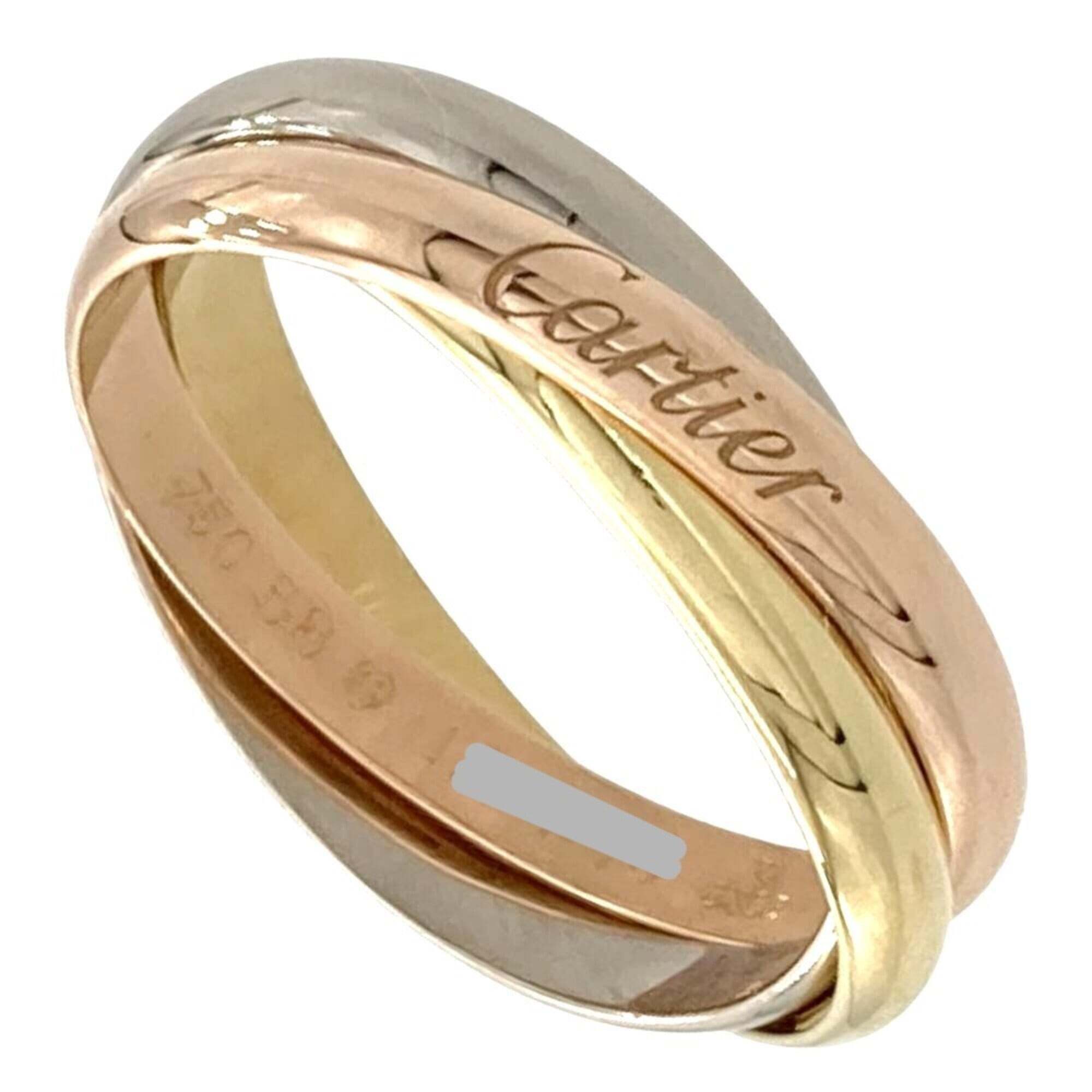 Cartier 18k Gold Trinity Ring 58 2880$